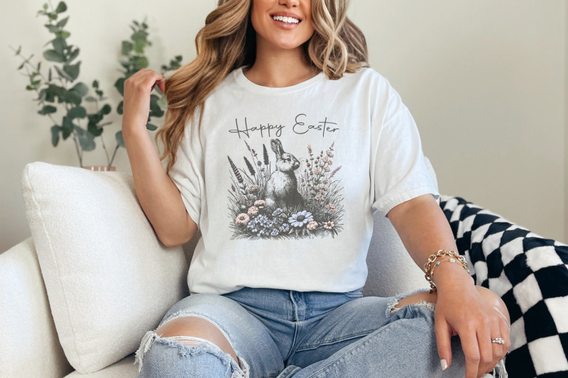 happy-easter-png-easter-png-bunny-png-floral-bunny-png-spring-png