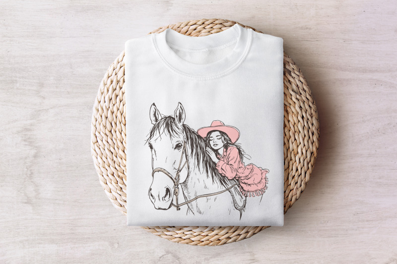 cute-cowgirl-png-western-sublimation-design-retro-cowgirl-clipart-v