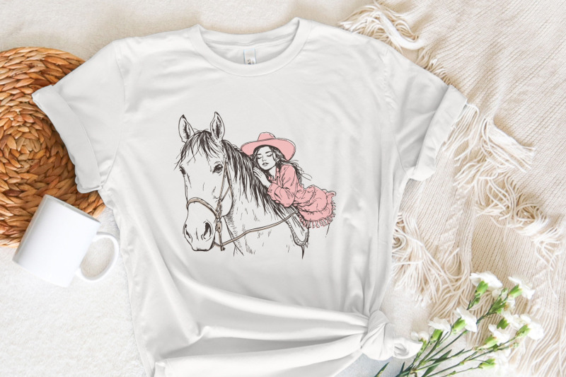 cute-cowgirl-png-western-sublimation-design-retro-cowgirl-clipart-v