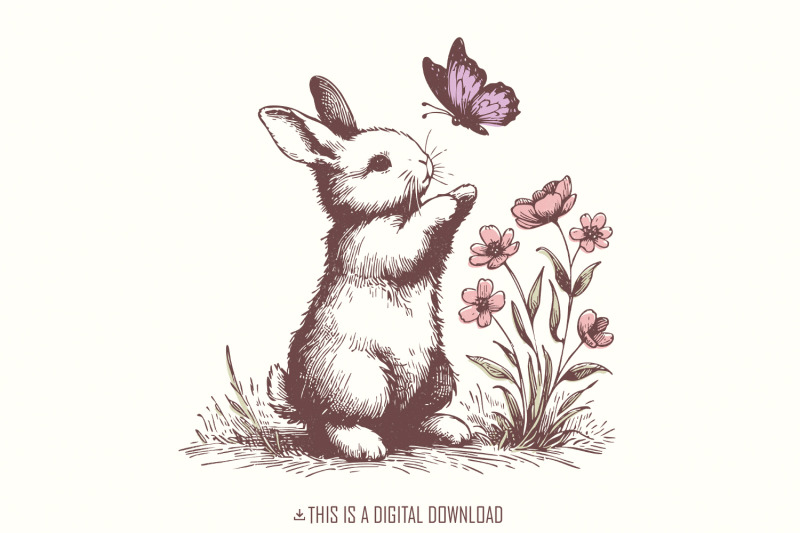 bunny-png-file-butterfly-png-design-rabbit-clipart-png-floral-bunny