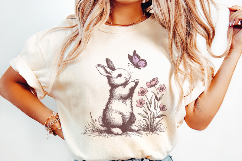 bunny-png-file-butterfly-png-design-rabbit-clipart-png-floral-bunny