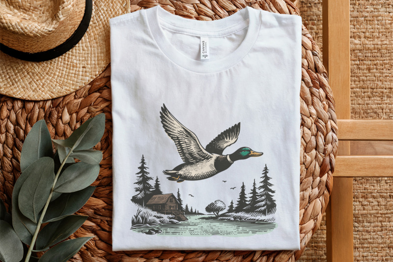 vintage-wild-duck-png-mallard-duck-clipart-duck-hunting-sublimation