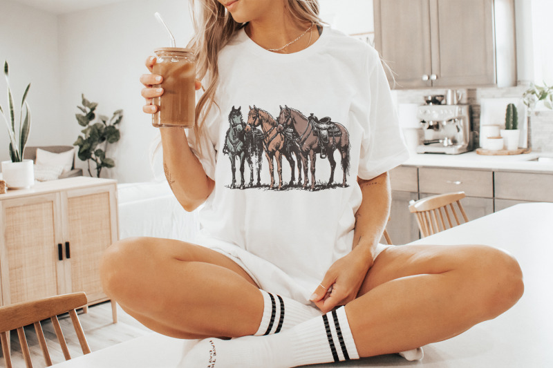 western-horse-png-western-sublimation-design-instant-download-horse