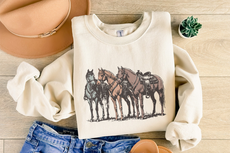western-horse-png-western-sublimation-design-instant-download-horse