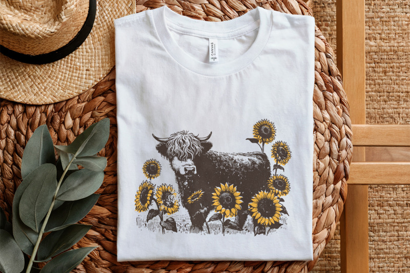 highland-cow-png-sunflowers-clipart-farm-animal-sublimation-design-c