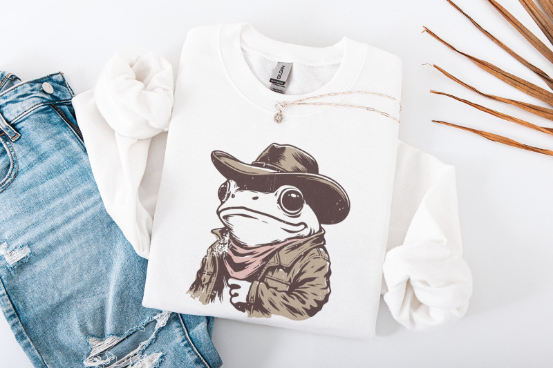 cowboy-frog-png-funny-meme-png-trendy-frog-design-western-humor-re
