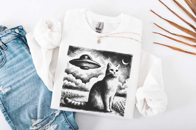 ufo-cat-png-funny-cat-shirt-space-cat-meme-alien-png-cat-ufo-desig
