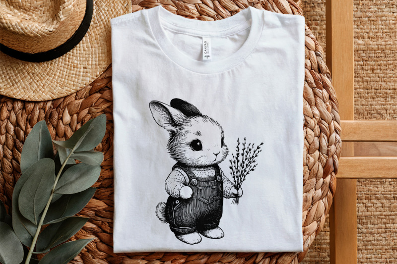 cute-bunny-botanical-png-bunny-clipart-easter-digital-download-flor