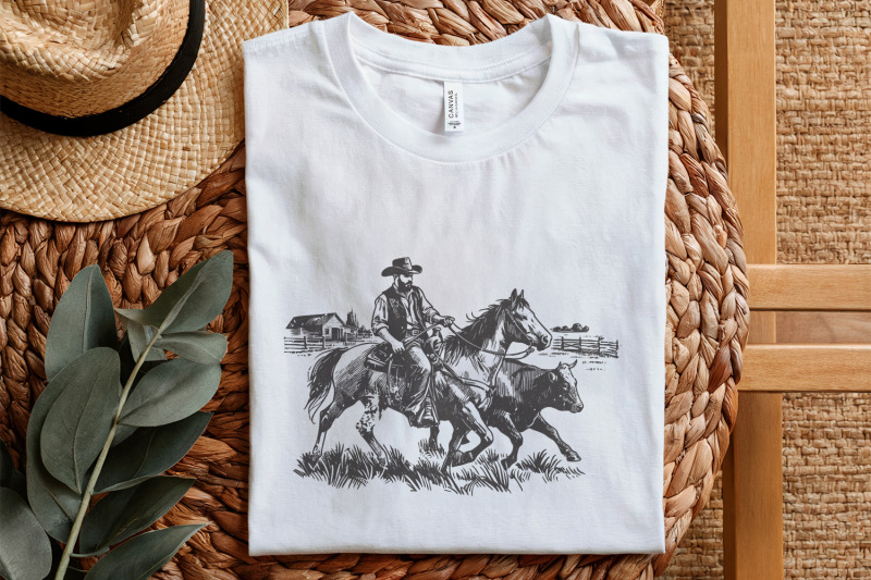 cowboy-horse-png-vintage-wrangler-png-retro-cowboy-art-western-rode