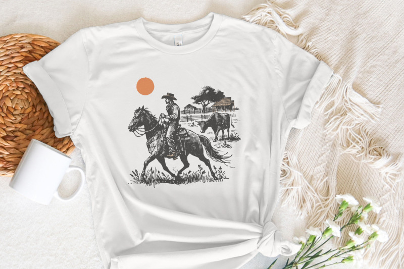 cowboy-horse-png-vintage-wrangler-png-retro-cowboy-art-western-rode