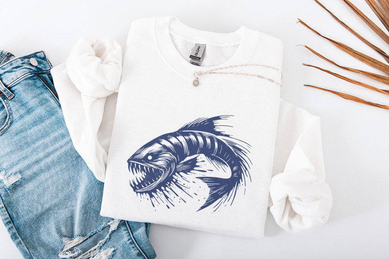 deep-sea-monster-fish-png-vintage-horror-marine-art-spooky-ocean-ill