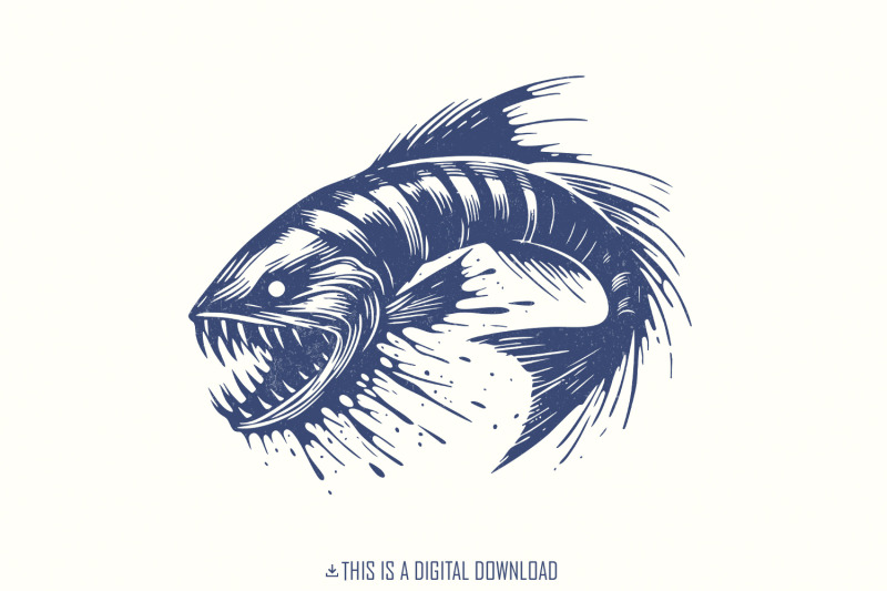 deep-sea-monster-fish-png-vintage-horror-marine-art-spooky-ocean-ill