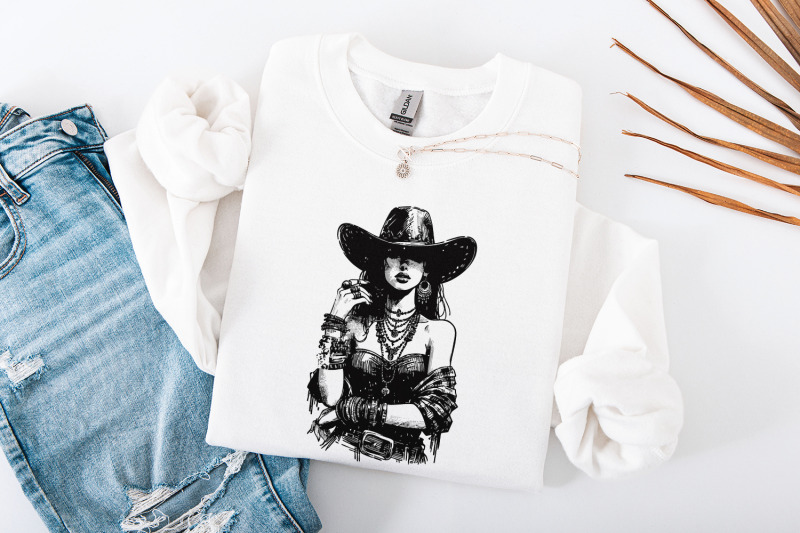 retro-sublimation-download-sublimation-png-digital-download-cowgirl