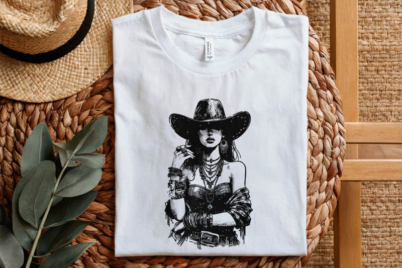 retro-sublimation-download-sublimation-png-digital-download-cowgirl