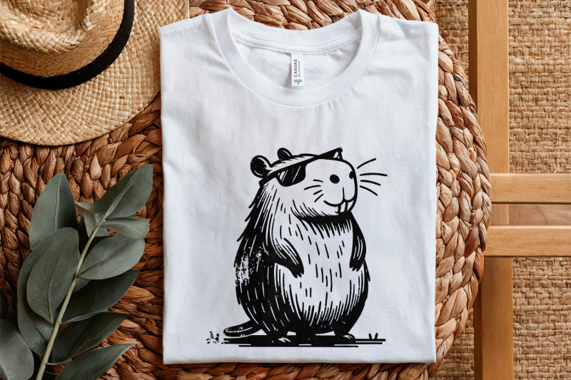 cool-and-funny-capybara-cute-retro-creature-quirky-capybara-design-p
