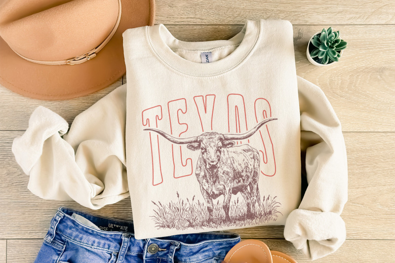texas-longhorn-western-png-cowgirl-cowboy-country-design-vintage-st