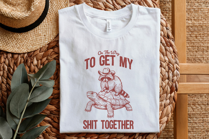 on-the-way-to-get-my-life-together-png-funny-raccoon-png-adult-humor