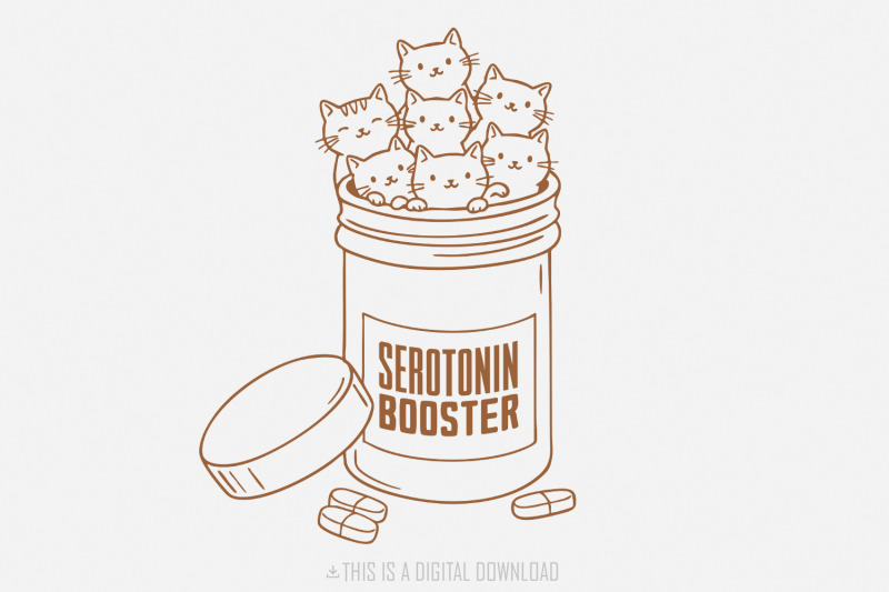 serotonin-booster-cats-png-cute-artsy-design-for-moms-stickers-shir