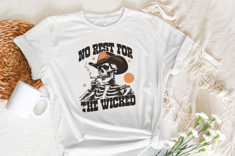 no-rest-for-the-wicked-png-western-cowboy-skull-design-png-vintage-s