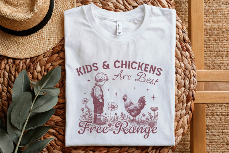 free-range-farm-kid-design-homestead-png-vintage-farm-life-digital