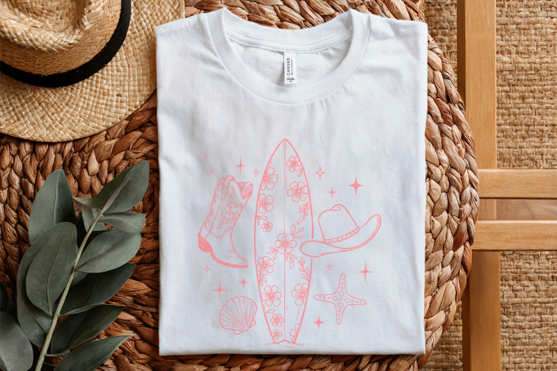 cowgirl-png-summer-cowgirl-png-retro-summer-png-western-summer-png