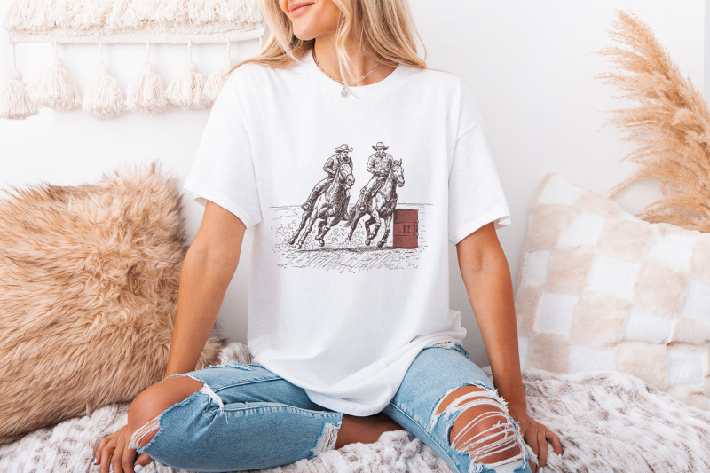 cowgirl-barrel-racing-png-western-graphics-horse-race-clipart-weste