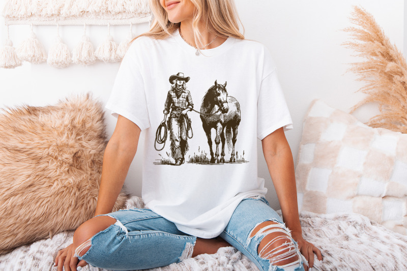 cowgirl-png-western-desert-scene-ranch-scene-cowboy-sublimation-des