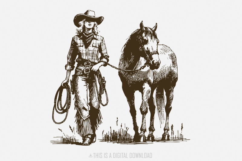 cowgirl-png-western-desert-scene-ranch-scene-cowboy-sublimation-des