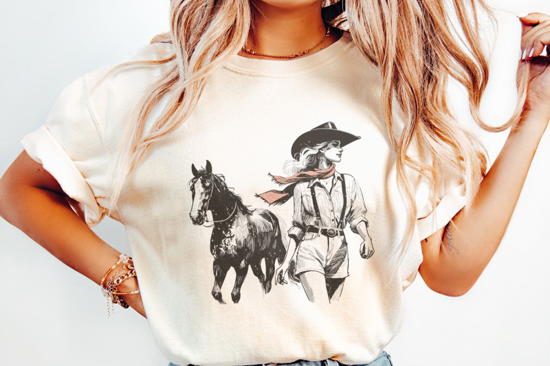 cowgirl-png-western-desert-scene-ranch-scene-cowboy-sublimation-des