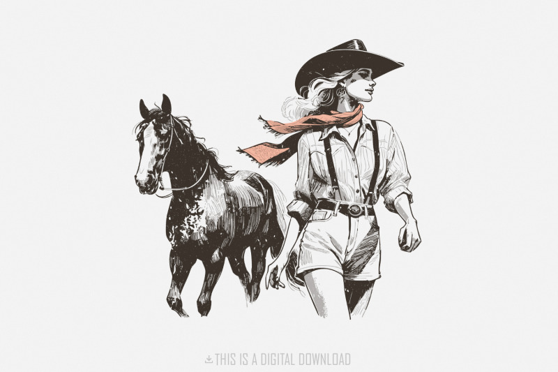 cowgirl-png-western-desert-scene-ranch-scene-cowboy-sublimation-des