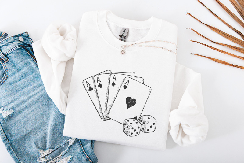 cowboy-playing-cards-png-western-saddle-poker-card-digital-download