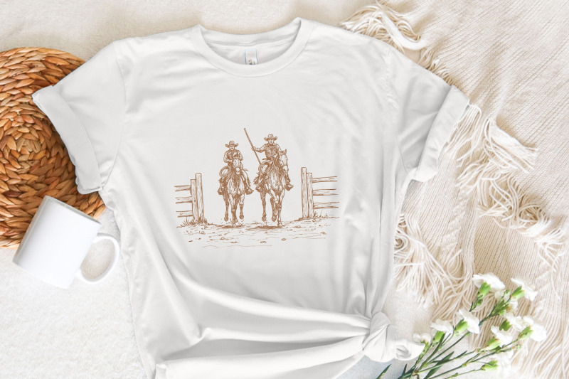 western-cowboy-vintage-retro-png-transparent-graphic-digital-download