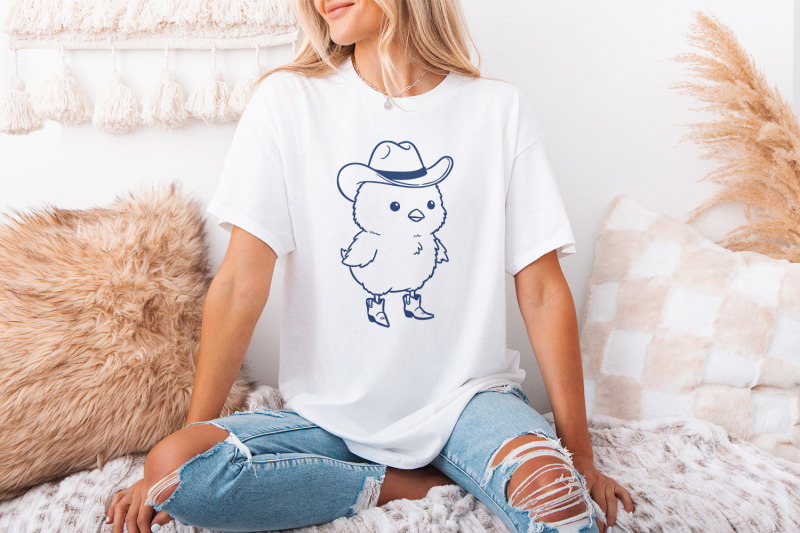 howdy-cowboy-chick-png-clipart-western-themed-chick-digital-download