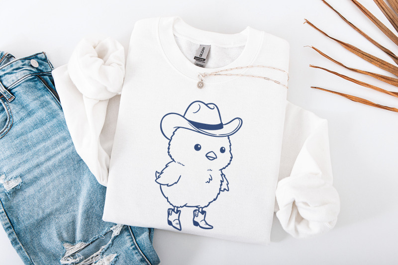 howdy-cowboy-chick-png-clipart-western-themed-chick-digital-download