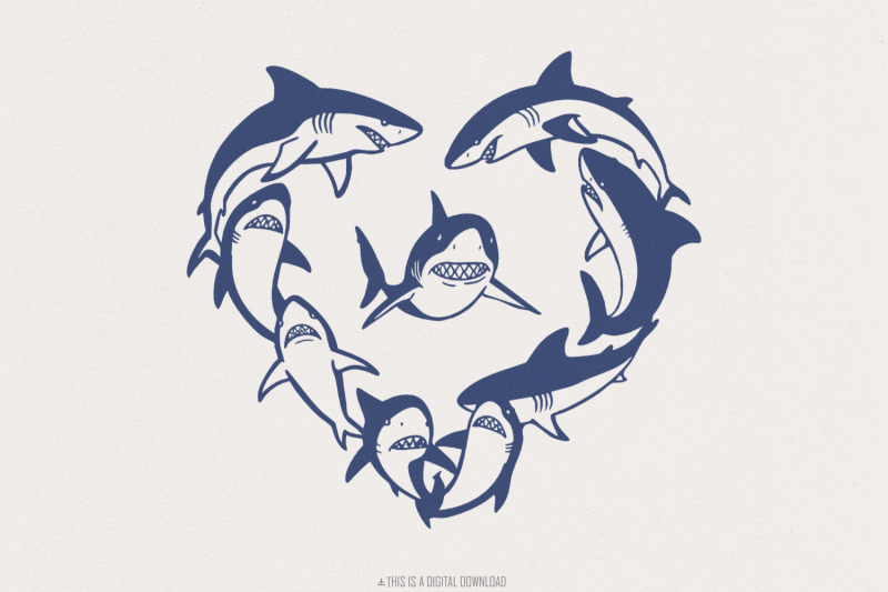ocean-theme-heart-shark-png-shark-clipart-design-valentine-digital-d