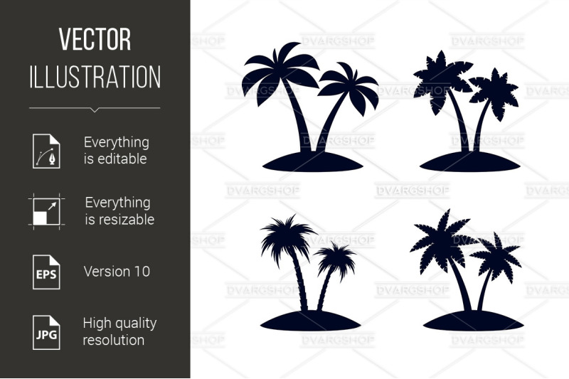 tropical-palm-trees