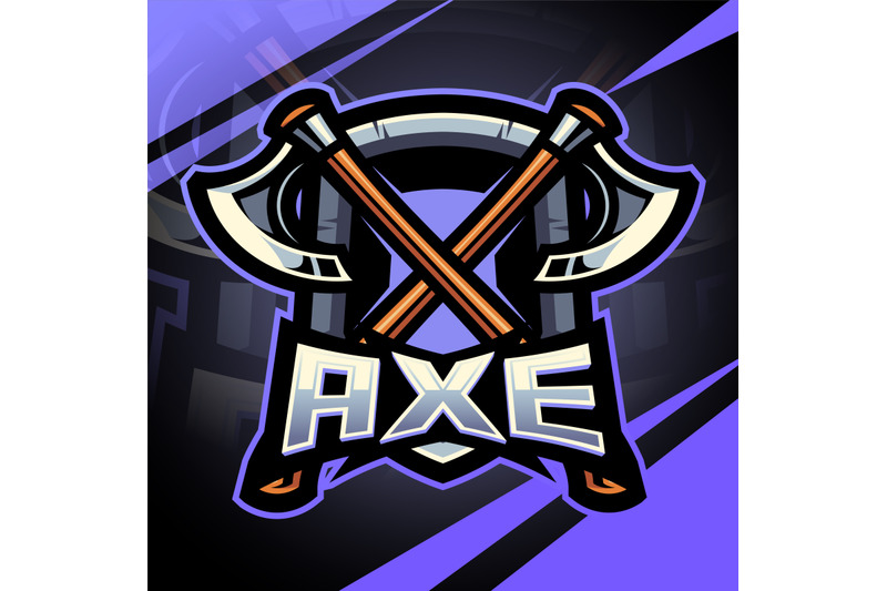 axe-esport-mascot-logo-design