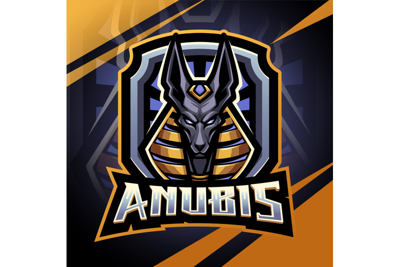 anubis-head-esport-mascot-logo-design
