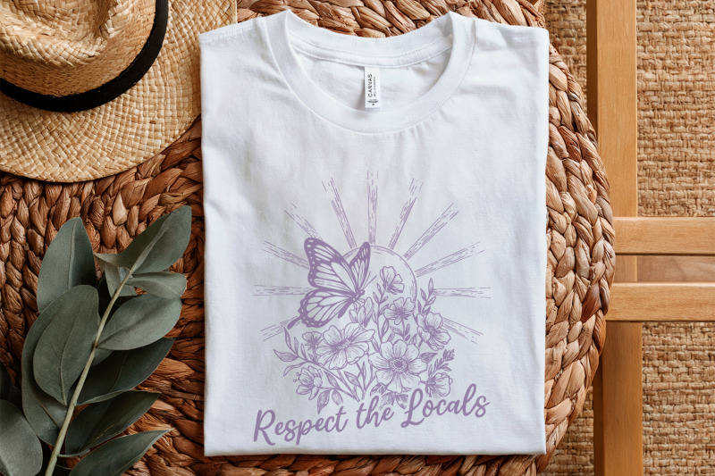 respect-the-locals-png-design-nature-png-flowers-png-butterflies-pn
