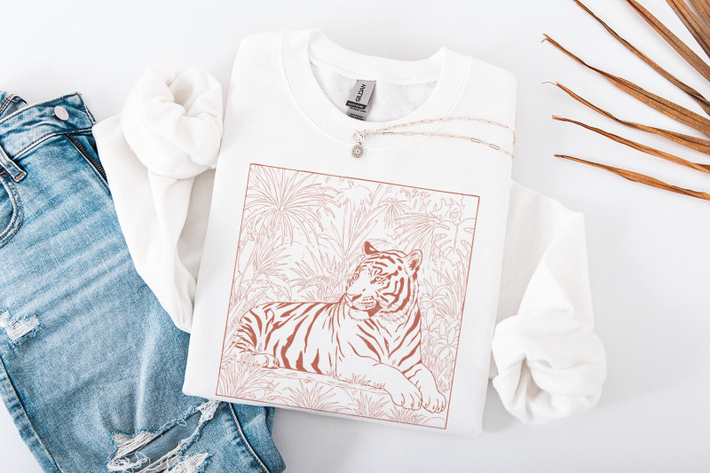 tiger-jungle-png-vintage-tiger-illustration-wildlife-sketch-sublimat
