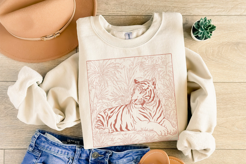 tiger-jungle-png-vintage-tiger-illustration-wildlife-sketch-sublimat