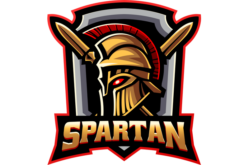 spartan-head-esport-mascot-logo-design