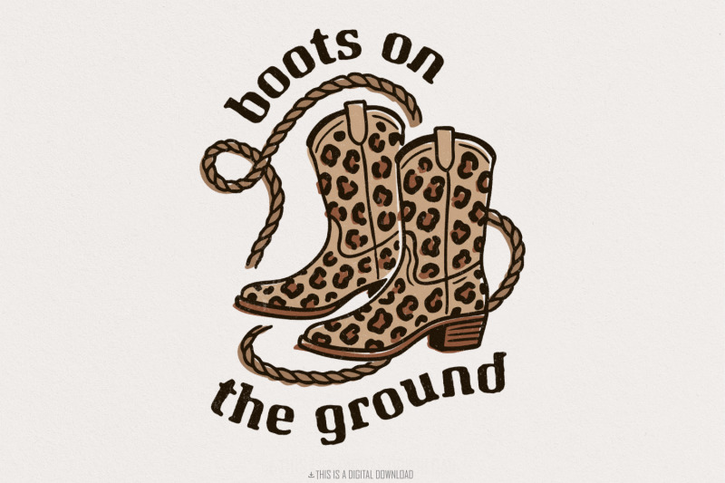 boots-on-the-ground-png-cowgirl-boots-floral-western-shirt-design-c