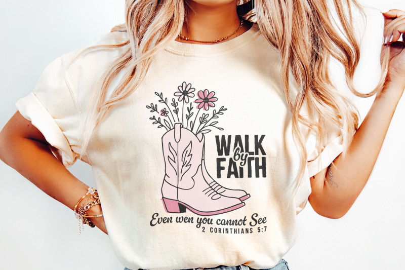 walk-by-faith-cowgirl-boots-png-custom-dtf-transfer-inspirational-su