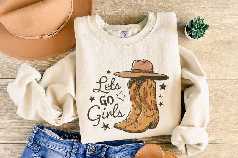 let-039-s-go-girls-png-sublimation-design-cowgirl-boots-digital-western