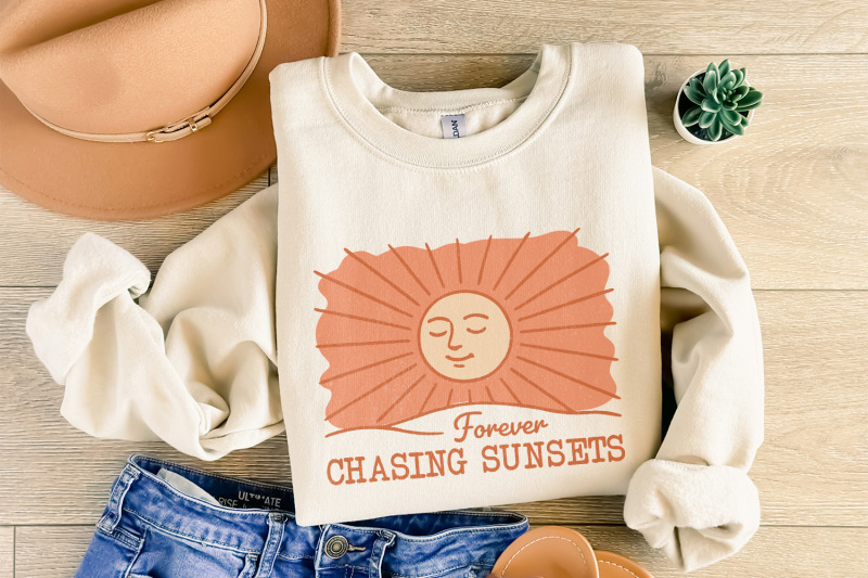 chasing-sunset-png-sublimation-designs-summer-shirt-png-retro-summe