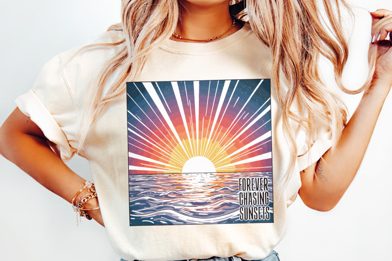 forever-chasing-sunsets-png-summer-vibes-png-retro-summer-png-vacat
