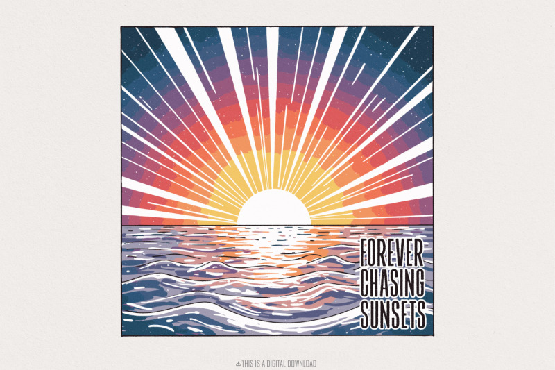 forever-chasing-sunsets-png-summer-vibes-png-retro-summer-png-vacat
