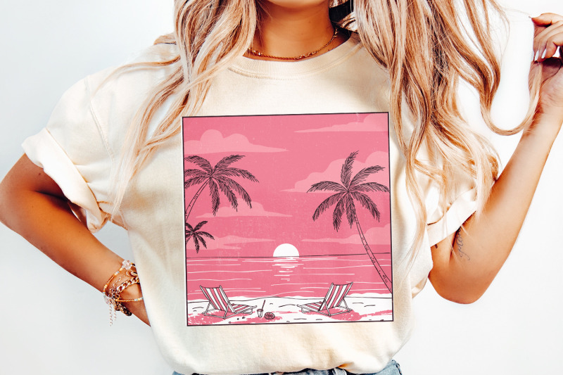 forever-chasing-sunsets-png-summer-shirt-png-retro-summer-png-subli