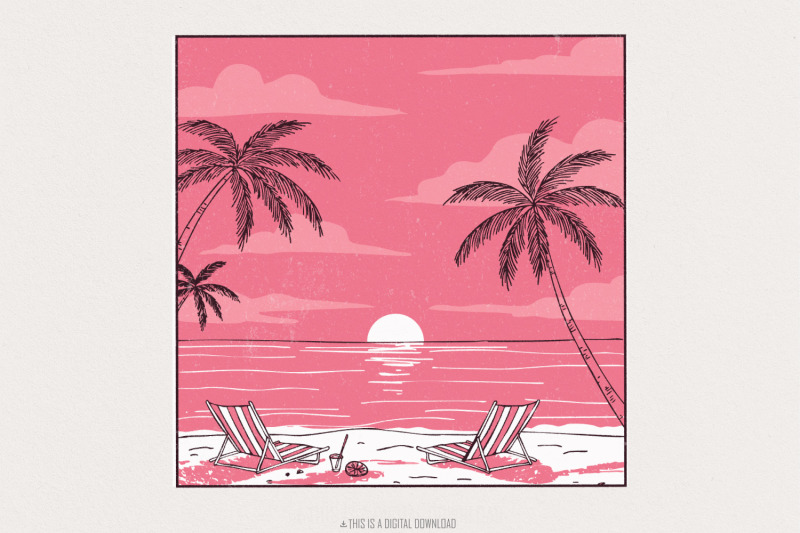 forever-chasing-sunsets-png-summer-shirt-png-retro-summer-png-subli